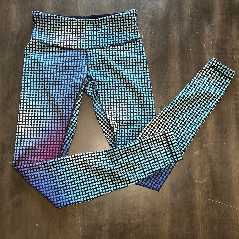 Lululemon colorful leggings size 4